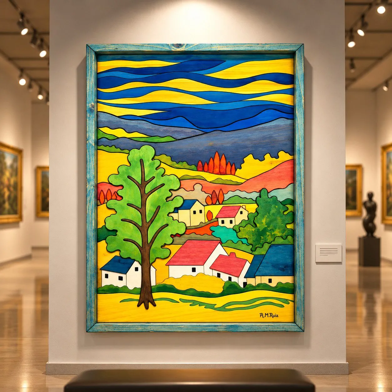 collage árbol