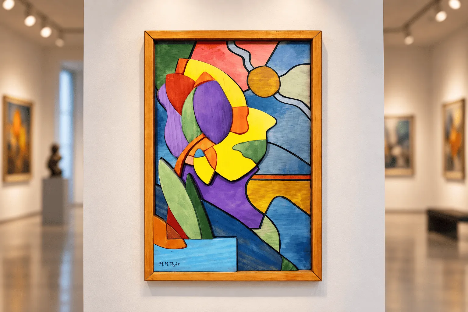 Composición flor