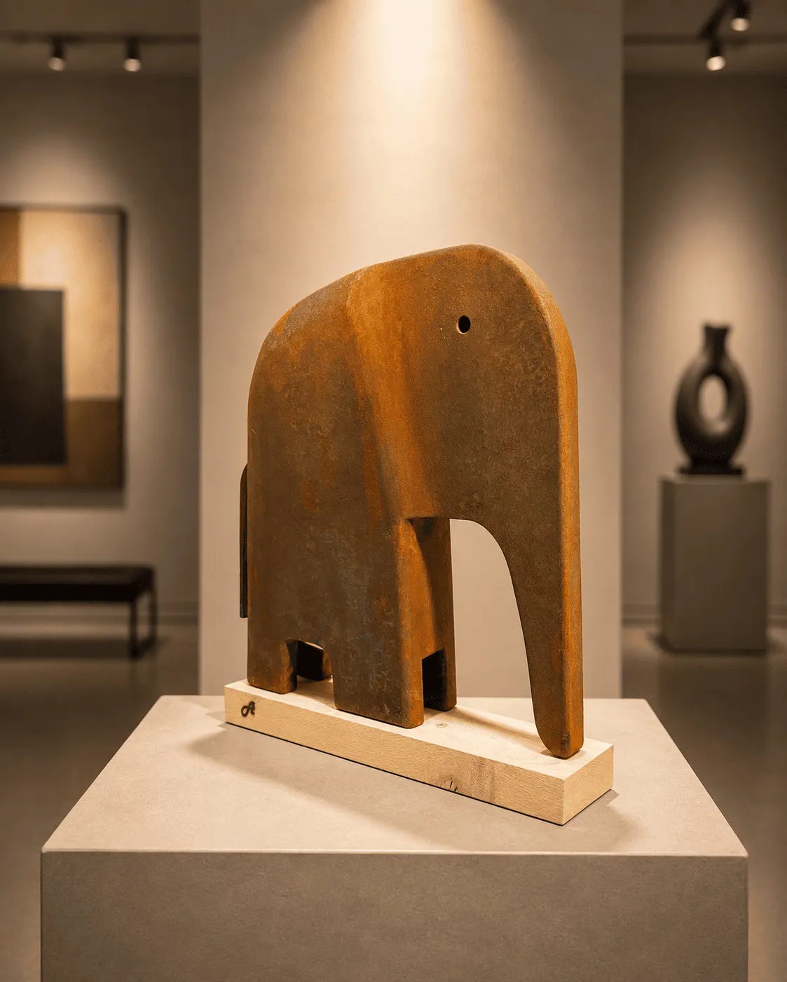 ELEFANTE 42 x 39 cm.